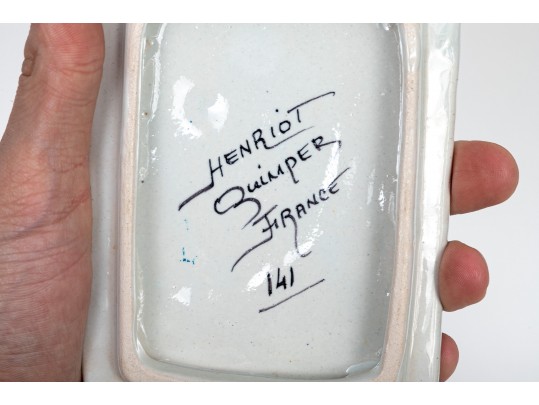 Delightful Collection Of Quimper Ceramic Table Wares, 19th - 20th C.