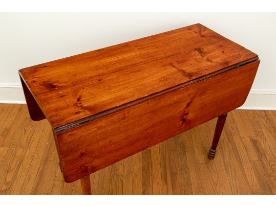 19th Century Pine Drop Leaf Table