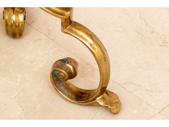 Vintage Brass Floor Lamp