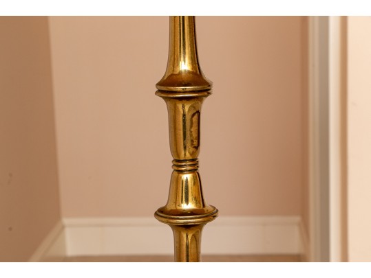 Vintage Brass Floor Lamp