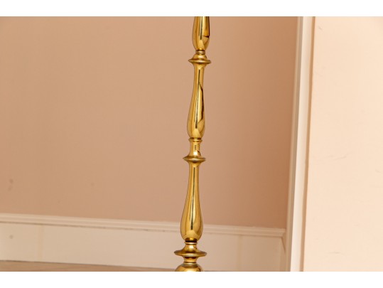 Vintage Brass Floor Lamp