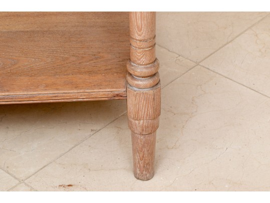 Country Pine Tiered Table 