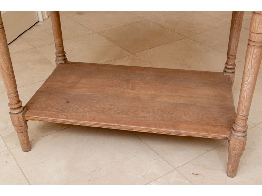 Country Pine Tiered Table 