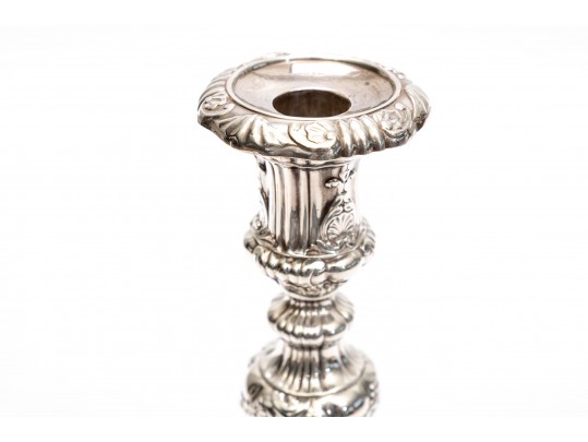 Fabulous Sterling Silver Candlesticks 