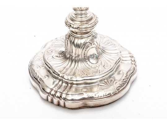 Fabulous Sterling Silver Candlesticks 