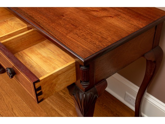 Three Drawer Console Table