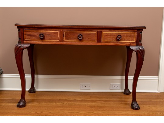 Three Drawer Console Table