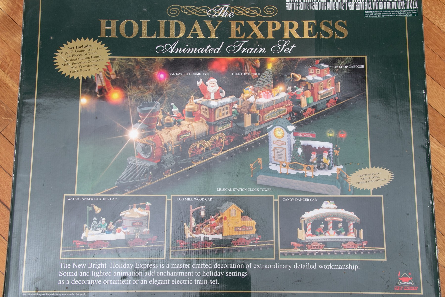 New Bright Industrial Co., Ltd. Holiday Express Train No. 387 With