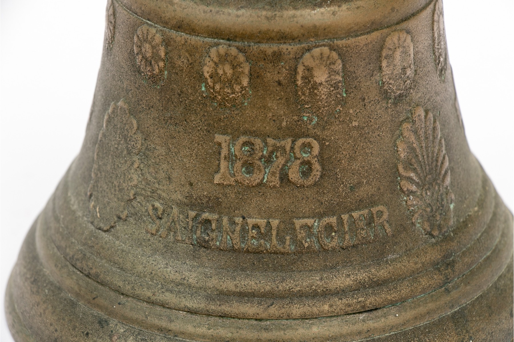 Bell 1878 Saignelegier Chiantel Fondeur Swiss Cow Bell #131461 | Black