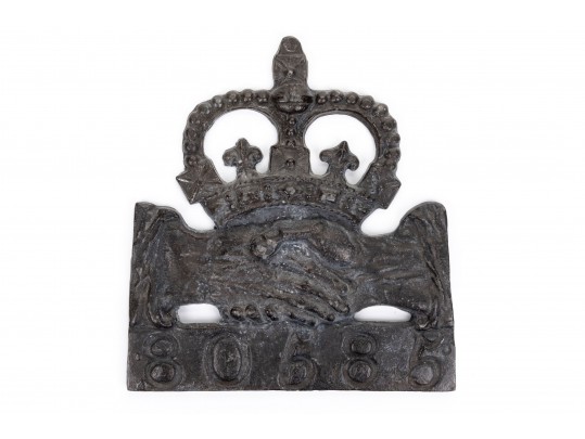 Cast Iron Door Plate