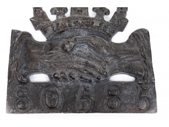 Cast Iron Door Plate