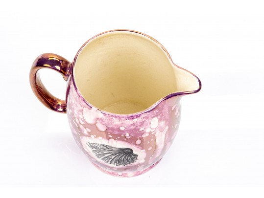 Mottahedeh Conch Shell Lustreware Pitcher