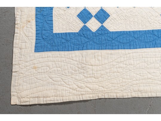 Antique Hand-Stitched Quilt