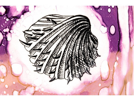 Mottahedeh Conch Shell Lustreware Pitcher