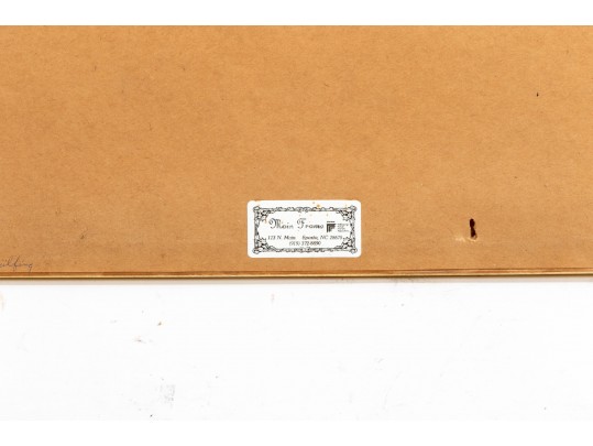 Signed Landscape Watercolor