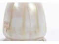 Antique White Steuben Iridescent Glass Shade