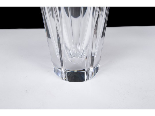 Orrefors Lars Hellsten Corona Cased Signed Vase - #40