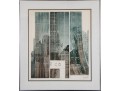 Diana E. Birnbaum, Dry Point Colored Etching, 