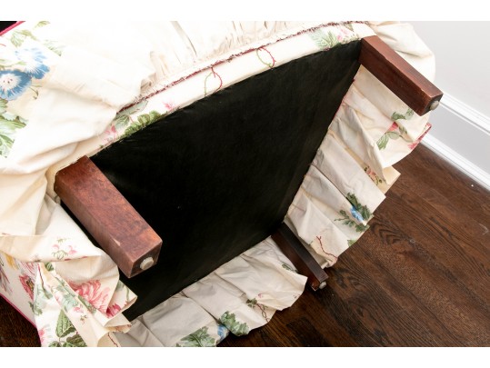 Pair Of Tight Back Rolled Arm 