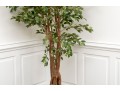 Tall Faux Potted Ficus Tree