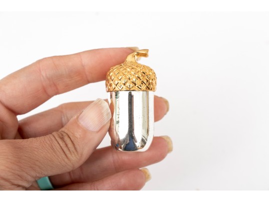 Godinger Silver-plate Individual Acorn Form Shakers
