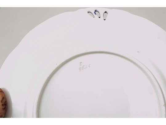 Partial Service Of 19th Century English Hand Painted China