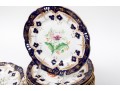 Partial Service Of 19th Century English Hand Painted China