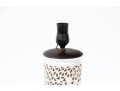 Asian Blanc De Chine Pierced Marriage Lamp