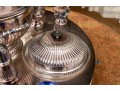 Massive Sheffield Silver Plate Lazy Susan Server