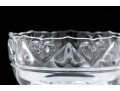 Tiffany Crystal  Heart Bowl