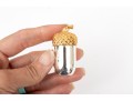 Godinger Silver-plate Individual Acorn Form Shakers
