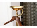 A Beautiful Classic Brass & Oak Man's Valet