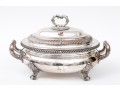Silver Plate Lidded Serving Dish