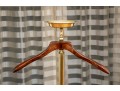 A Beautiful Classic Brass & Oak Man's Valet