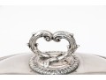 Silver Plate Lidded Serving Dish