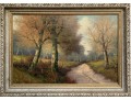 Remsen Signed Oil On Canvas Landscape