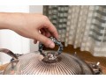 Massive Sheffield Silver Plate Lazy Susan Server