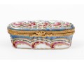 Oval Hand Painted Limoges Box