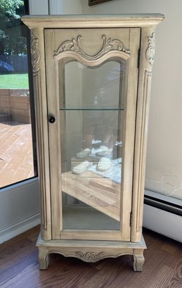 FRENCH PROVINCIAL DISPLAY CABINET BY THE WHITE FURNITURE COMPANY