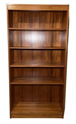 OPEN FRONT BOOKCASE WITH ADJUSTABLE SHELVES