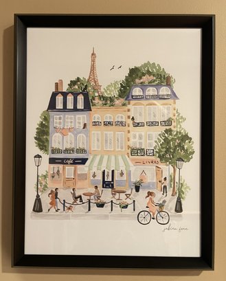 'PARISIAN BUILDINGS' BY SABINA FENN ART PRINT