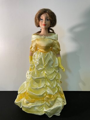 DISNEY BEAUTY AND THE BEAST BISQUE PRINCESS BELLE