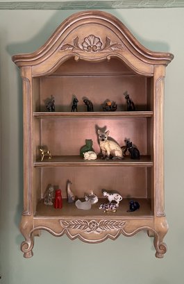 VINTAGE FRENCH COUNTRY WALL SHELF BY DREXEL