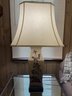 VINTAGE TYNDALE HAND PAINTED PORCELAIN TABLE LAMP