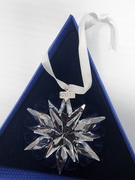 2011 SWAROVSKI CRYSTAL SNOWFLAKE ORNAMENT