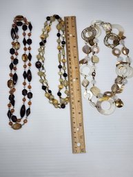 VINTAGE COLLECTION OF BEADED NECKLACES