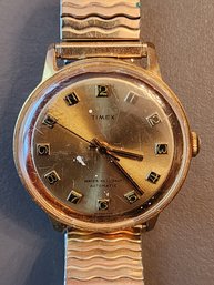 1960S TIMEX VISCOUNT AUTOMATIC GOLD TONE WATCH