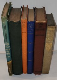 ANTIQUE AND VINTAGE 6 VOLUME LITERATURE COLLECTION
