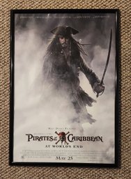 FRAMED POSTER 'PIRATES OF THE CARRIBEAN, AT WORLDS END'