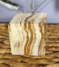 Marble Cube Paperweight